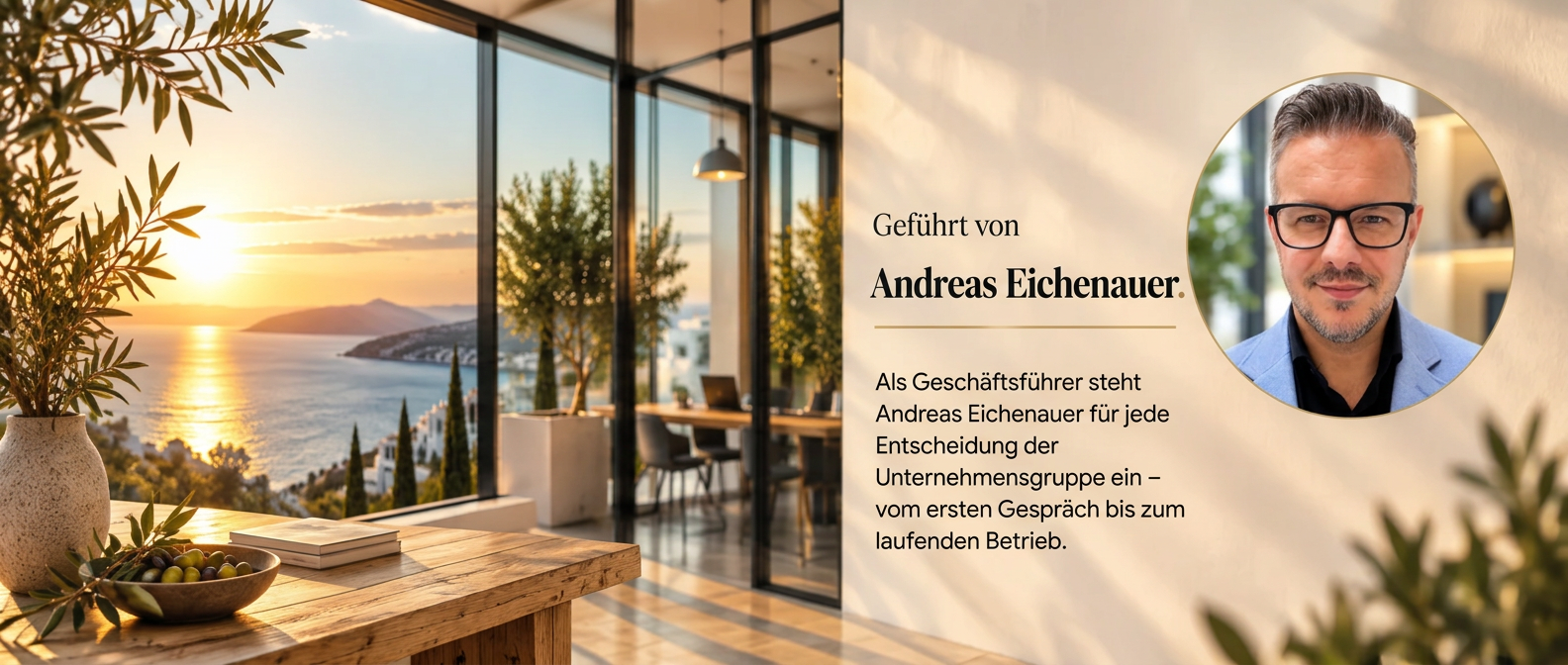 Geführt von Andreas Eichenauer — Geschäftsführer EICHENAUER CAPITAL HOLDING GmbH